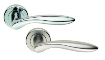 Carlisle Brass Serozzetta ZIN3131 Shark Lever on Round Rose Carlisle Brass Serozzetta ZIN3131 Shark Lever on Round Rose