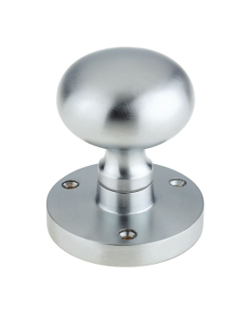 Zoo Hardware ZCB35 Mushroom Mortice Knob 61.5mm Rose diameter, 52mm diameter Knob Zoo Hardware ZCB35 Mushroom Mortice Knob 61.5mm Rose diameter, 52mm diameter Knob