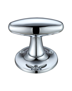 Zoo Hardware FB503 Extended Oval Mortice Knob Furniture 60mm Rose diameter Zoo Hardware FB503 Extended Oval Mortice Knob Furniture 60mm Rose diameter