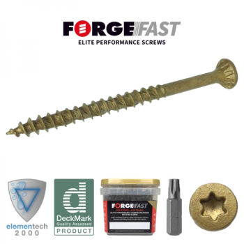 ForgeFast Elite Low-Torque Decking Screws ForgeFast Elite Low-Torque Decking Screws