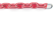 Strong Case Hardened Round Link Security Chain