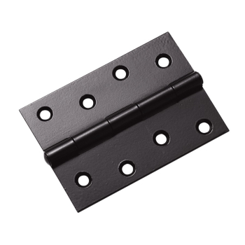 Carlisle Glass Ludlow Foundries Powder Black Coated Butt Hinges