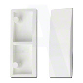 MILA COCKSPUR HANDLE FITTING WEDGE WHITE MILA COCKSPUR HANDLE FITTING WEDGE WHITE