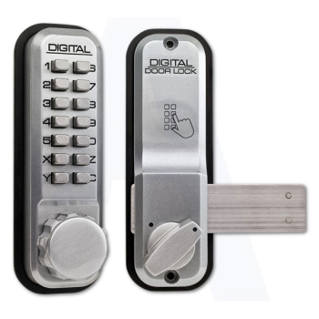 Lockey 2200 Series Digital Lock with Rim Dead Bolt