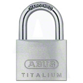 Abus Titalium 64TI open shackle padlock