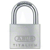 Abus Titalium 64TI open shackle padlock Abus Titalium 64TI open shackle padlock