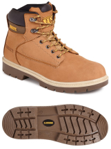 Worksite Nurbuck Safety Boot