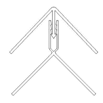 Floplast CT5 External Corner Two Part Floplast CT5 External Corner Two Part