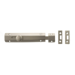 ASB6SN 6" Surface Door Bolt Satin Nickel