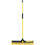 BULLDOZER H/D 24"BROOM CLIPPED WITH HANDLE