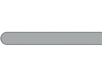Bullnose Window End Caps (1xL 1xR White Bullnose Window End Caps (1xL 1xR White