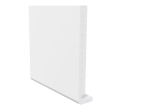 150mm x 18mm Full Rep Fascia - White