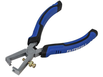 FAITHFULL WIRE STRIPPING PLIER FAIPLWS612N 165mm / 6 1/2Inch FAITHFULL WIRE STRIPPING PLIER FAIPLWS612N 165mm / 6 1/2Inch