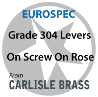 Eurospec Grade 304 Levers On Rose Eurospec Grade 304 Levers On Rose