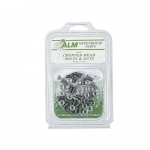 CROPPED GLAZE BOLTS NUTS (20) ALMGH003