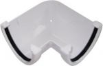 FLOPLAST HI-CAP GUTTER ANGLE 90o Angle RAH1 WHITE
