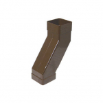 FLOPLAST RBS5 BROWN ADJUSTABLE SQUARE OFFSET BEND