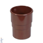 PIPE SOCKET HALF ROUND BROWN RS1 EACH