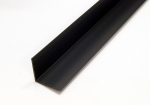 PLASTIC ANGLE BLACK 19mm x 19mm x 2440mm