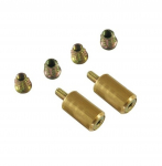 ASEC SASH WINDOW STOP BRASS PER PAIR AS5021