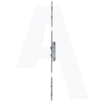 YALE DOORMASTER UNIVERSAL LEVER OPERATED LATCH & HOOK-2 ADJUSTABLE ROLLERS 2 MUSHROOM 35/92