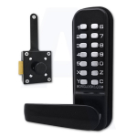 BORG BL4409 WOODEN GATE DIGITAL LOCK WITH SLAM LATCH