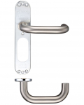 ZOO HARDWARE ZCSIP22SP 22mm TUBULAR RETURN TO DOOR LEVER ON INNER PLATE/SHORT PLATE