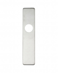 ZOO HARDWARE ZCS32SS COVER PLATE FOR 19 MM AND 22MM RTD LEVER ON BACKPLATE LATCH
