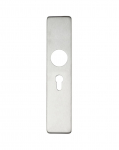 ZOO HARDWARE ZCS31EPSS COVER PLATE FOR 19 MM AND 22MM RTD LEVER ON BACKPLATE - EURO PROFILE 47.5MM
