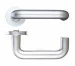 ZOO HARDWARE ZAA080 22MM ROUND ROSE FURNITURE SATIN ALUMINIUM