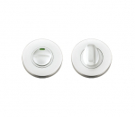 ZOO HARDWARE ZAA004i TURN & RELEASE COMPLETE WITH INDICATOR SATIN ALUMINIUM