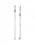 ZOO HARDWARE ZAS12SS 457mm x 20mm LEVER ACTION FLUSH BOLT SATIN STAINLESS STEEL
