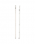 ZOO HARDWARE ZAS13SS 904mm x 20mm LEVER ACTION FLUSH BOLT SATIN STAINLESS STEEL