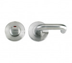 ZOO HARDWARE ZPS007ISS DDA TURN AND RELEASE WITH INDICATOR WITH 5mm SPINDLE SATIN STAINLESS STEEL