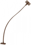 HAFELE FLAP STAY FLEXIBLE FOR LIGHT WEIGHT FLAPS 366.73.104 BROWN