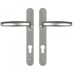 HOPPE Atlanta 92mm UPVC Lever Furn 1530/3831N Silver