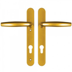 HOPPE Atlanta 92mm UPVC Lever Furn 1530/3831N Gold