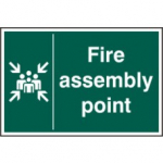 Fire assembly point SAV 400mm x 600mm