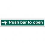 PUSH BAR TO OPEN SAV 600mm x 100mm