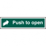 PUSH TO OPEN RPVC 300mm x 75mm