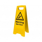 HEAVY DUTY A-BOARD     4702 WARNING WET FLOOR