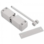 ASEC VITAL SURFACE DOOR CLOSER WHITE