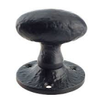 Foxcote Foundries FF416M Oval Mortice Knob