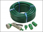 PVC REINFORCED HOSE 15m FITTINGS & SPRAY GUN FAIHOSE15AV