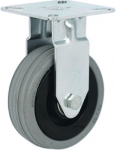 HAFELE 50mm FIXED SINGLE WHEEL CASTOR WITHOUT BRAKE 663.07.910 EACH