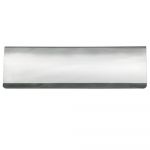 CARLISLE BRASS AA54 LETTER TIDY CURVED SATIN STAINLESS STEEL/POLISHED CHROME