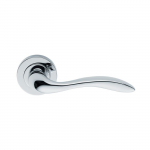 GIAVA LEVER ON ROUND ROSE GI5 Polished CHROME