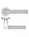 BILBAO LEVER ON ROSE ZPA090-SC SATIN CHROME