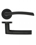 ANDORRA LEVER ON ROSE ZPA100-MB MATT BLACK