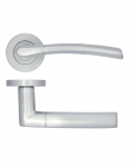 ANDORRA LEVER ON ROSE ZPA100-SC SATIN CHROME